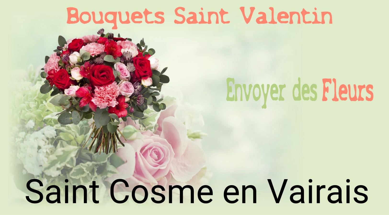 Roses de Saint-Valentin livrées à Saint-Cosme-en-Vairais